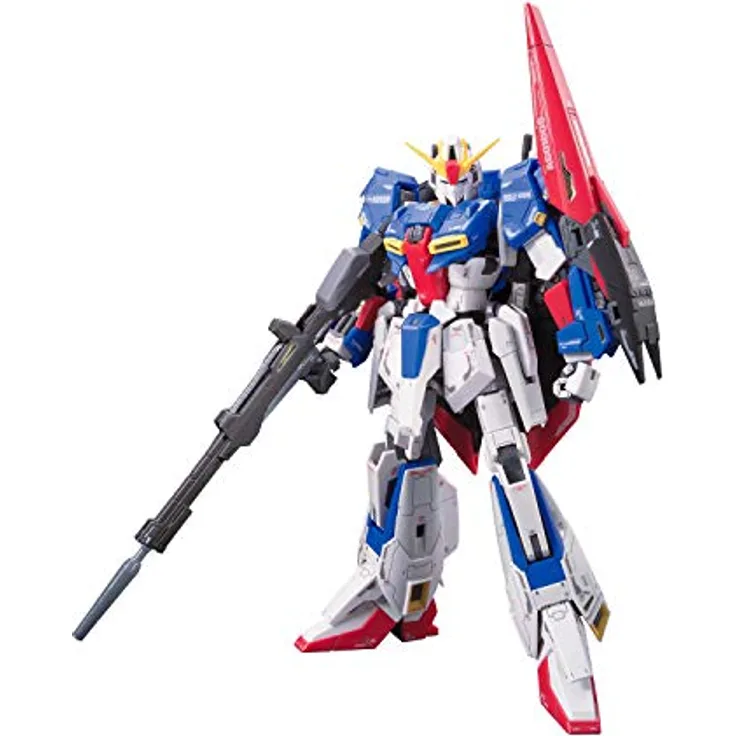 Bandai Spirits RG 1/144 ZETA GUNDAM BL, vollbewegliches Modellkit ohne Kleber und Anstrich, farbige Teile, inspiriert von Mobile Suit Gundam