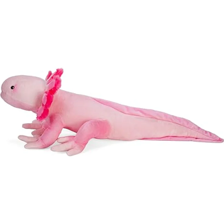 Wild Republic Cuddlekins Eco Axolotl, Kuscheltier aus umweltfreundlichem Material, extrem weich und liebevoll gestaltet – Bild 3