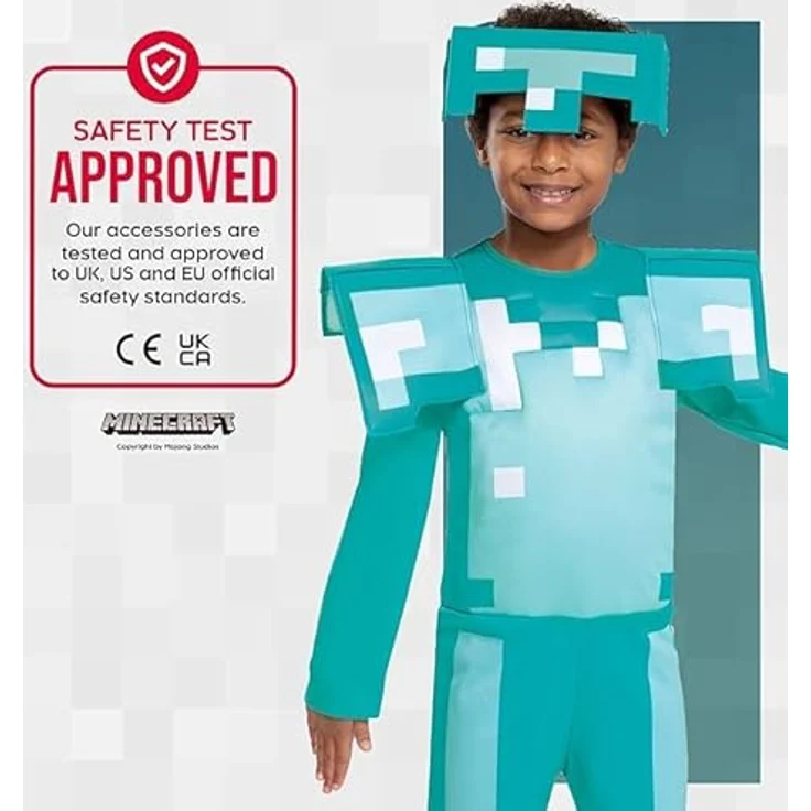 Disguise - Minecraft Costume - Diamond Armor (104 cm) – Bild 8