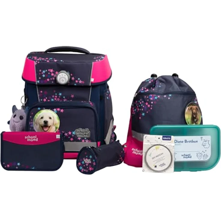 SCHOOL-MOOD® Schulranzen Champion Maxx Pro, Leni, mit großem Stauraum und ergonomischer Rückenpolsterung – Bild 1