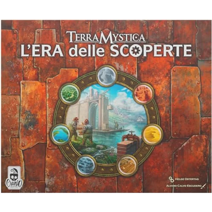 Cranio Creations Terra Mystica: Die Ära der Entdeckungen, strategisches Brettspiel für 1-5 Spieler, italienische Sprachausgabe – Bild 4