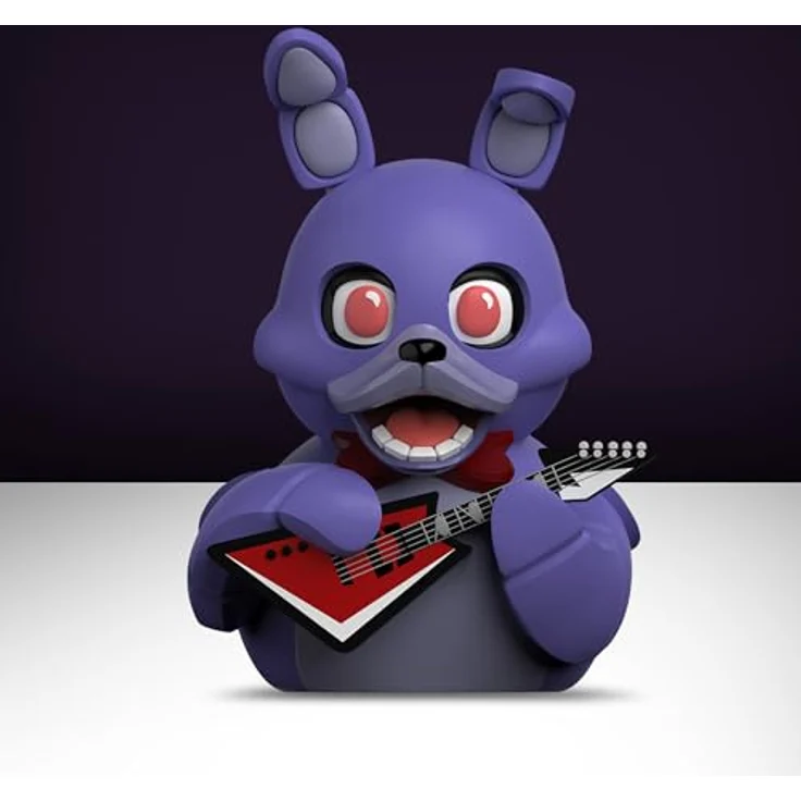 TUBBZ Erstausgabe: Five Nights at Freddy's- Bonnie Cosplaying-Gummiente Vinylfigur, 9 cm, im Badewannen-Vitrine Slot – Bild 4