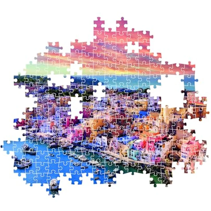 Clementoni HQC Picturesque Procida Island, 1500 Teile 2D Puzzle mit lebendigem Landschaftsmotiv – Bild 5