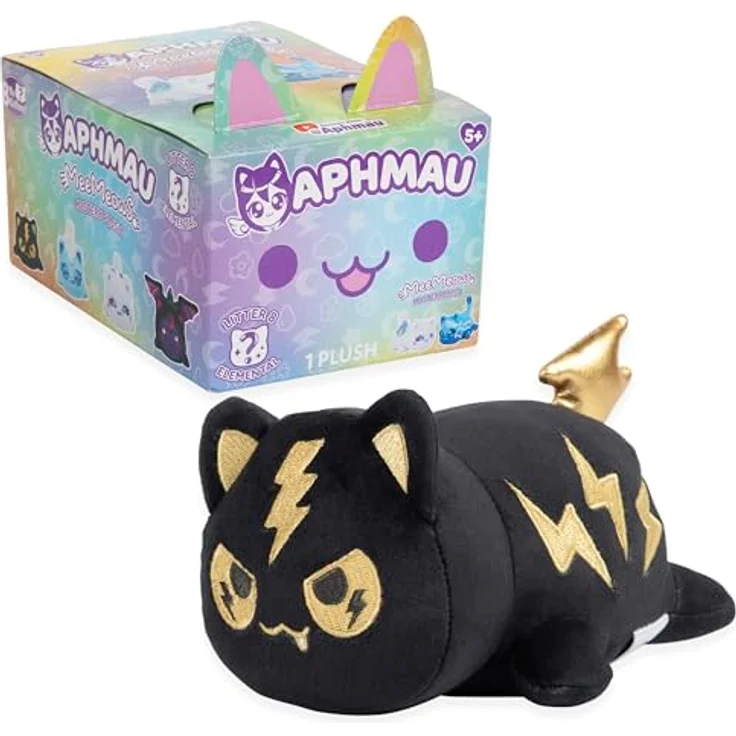Bonkers Aphmau 6 Zoll MeeMeow Plüschtier Serie 8 ELEMENTAL - Mysteriöse Katzen-Überraschung mit superweichem Körper, nach dem Zufallsprinzip – Bild 9