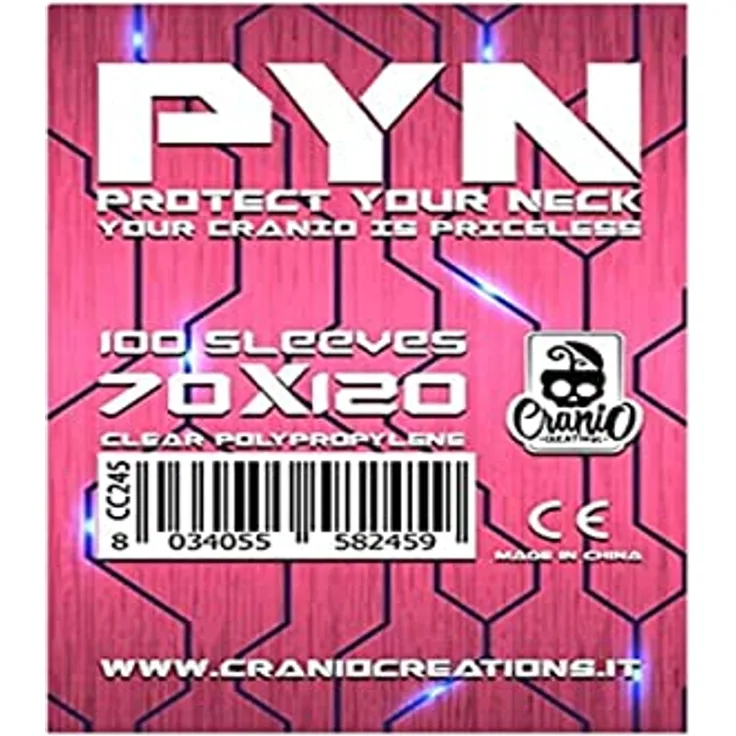 Cranio Creations CC245 PYN 100 Sleeves 70 x 120