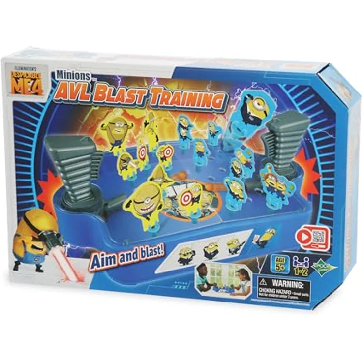EPOCH Games - 7522 Minions AVL Blast Training - Actionreiches Geschicklichkeitsspiel für 2 Spieler, für Kinder ab 5 Jahren geeignet – Bild 1
