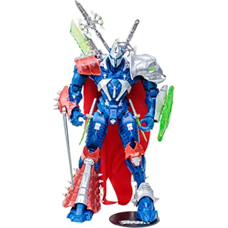 McFarlane Toys Spawn Actionfigur Manga, 18 cm, mit 22 Artikulationspunkten und Zubehör, Designer Edition (SDCC) – Bild 1
