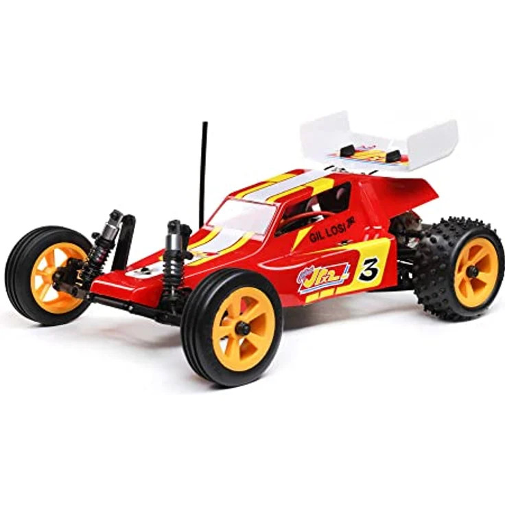 LOSI 1/16 Mini JRX2 Brushed 2WD Buggy RTR, Red – Bild 1
