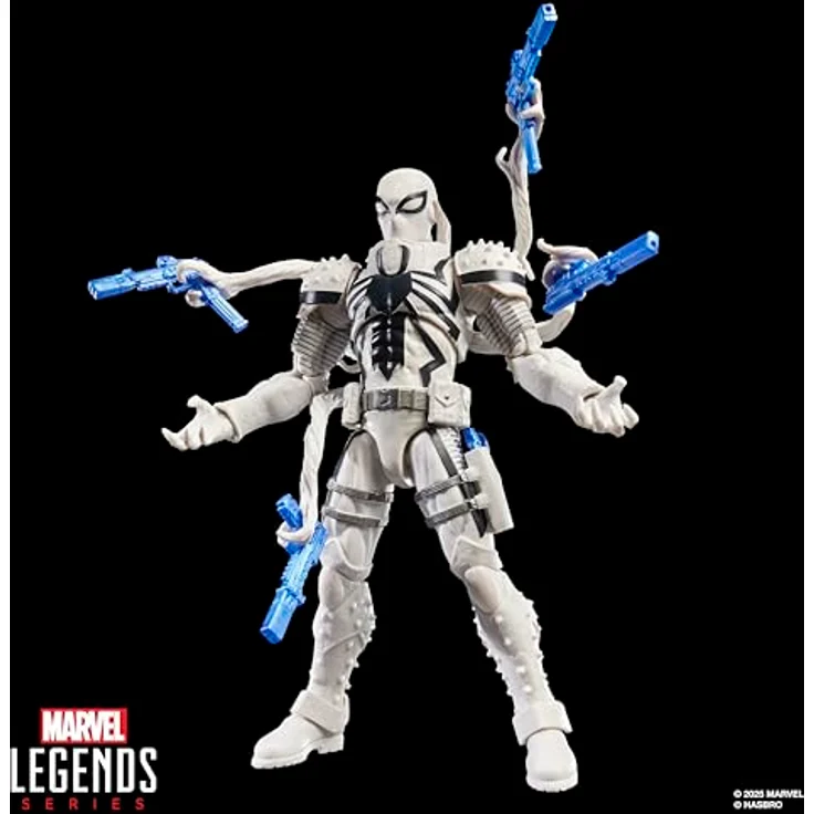 Hasbro Marvel Legends Series, Magic: The Gathering Agent Anti-Venom Action-Figur mit 14 Accessoires und exklusiver Foil Sammelkarte, 15 cm – Bild 5