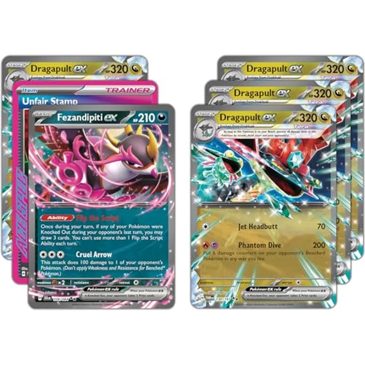 The Pokemon Company Pokémon Dragapult ex League Battle Deck, 60-Karten-Deck mit Spielutensilien und Online-Code – Bild 5