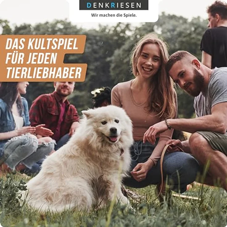 Denkriesen Stadt Land Vollpfosten® Haustier Edition "Für alle Felle.", Familienspiel, A4 Spielblock, Made in Germany – Bild 4