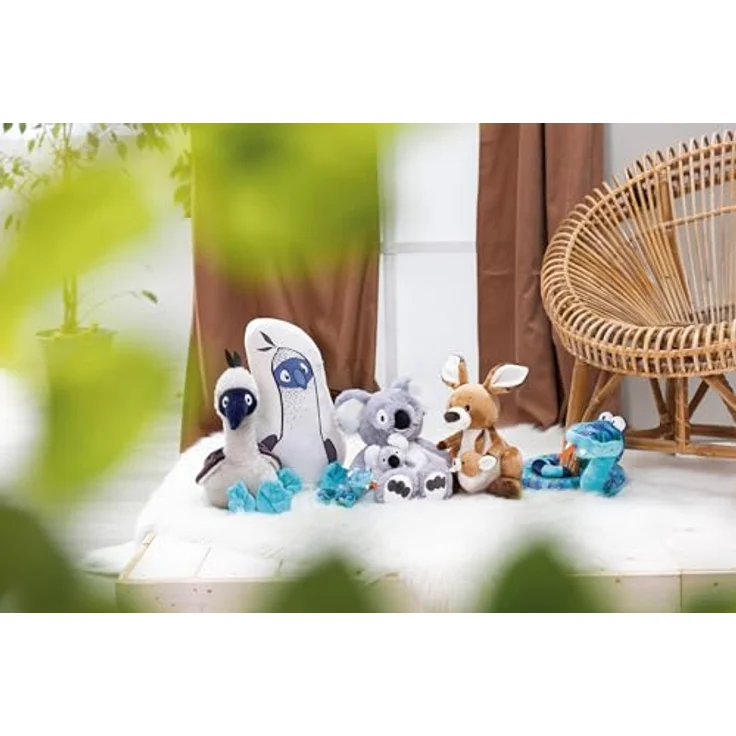 NICI Kuscheltier Schlange ZsaZsa, 18cm grün, aus weichem Plüsch, ideales Geschenk für Kinder & Erwachsene – Bild 2