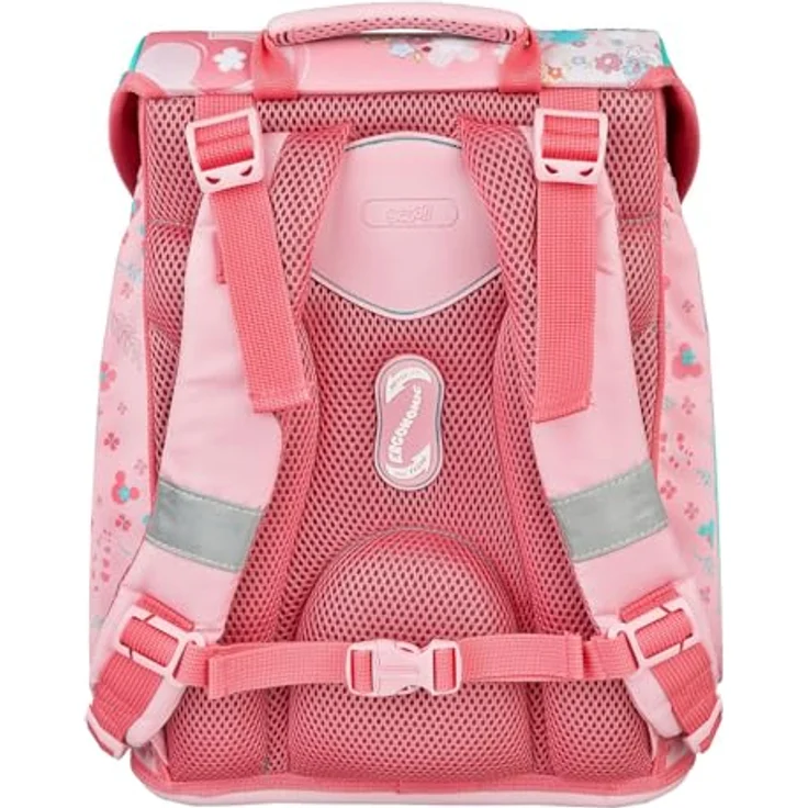 Scooli EasyFit Schulranzen Set 5-TLG. Minnie Mouse, wasserabweisend mit ergonomischem Design – Bild 4