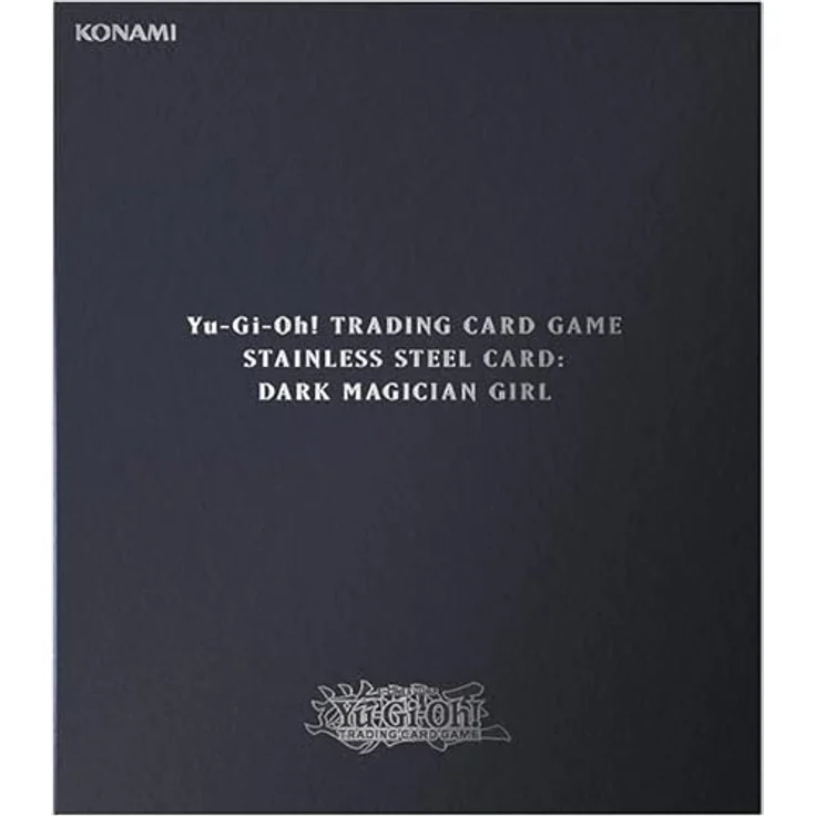 Konami Yu-Gi-Oh! Stainless Steel Card: Dark Magician Girl, kunstvolles Sammlerstück aus Edelstahl, 15 cm x 20 cm – Bild 4