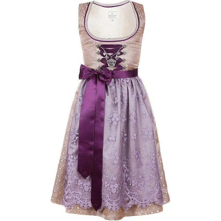 Edelnice Dirndl Brokat, exklusives Gold-Dirndl aus der Exclusive Kollektion – Bild 1