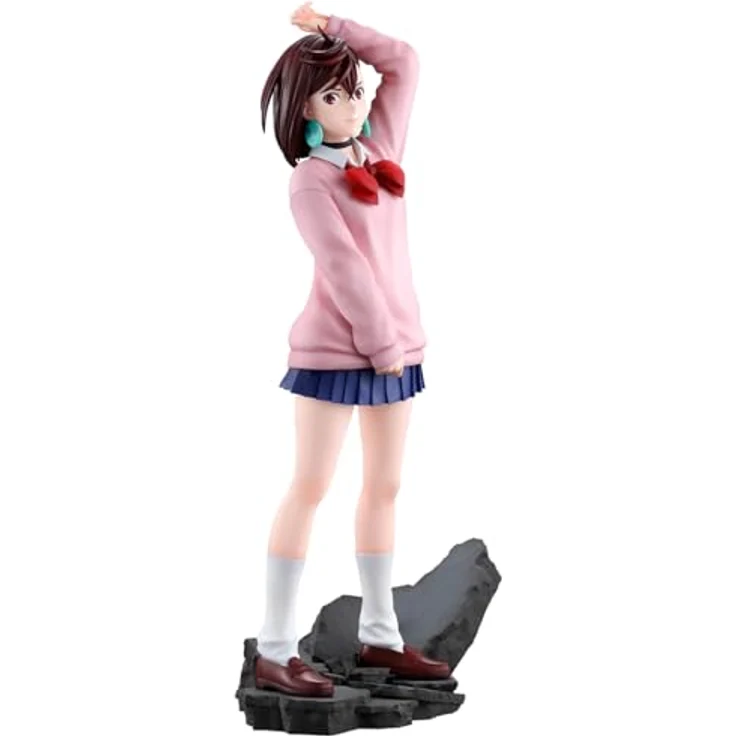 Banpresto Dandadan Masterlise Momo Ichibansho, detailreiche Sammelfigur mit dynamischer Pose, 22 cm, aus hochwertigem Kunststoff – Bild 1