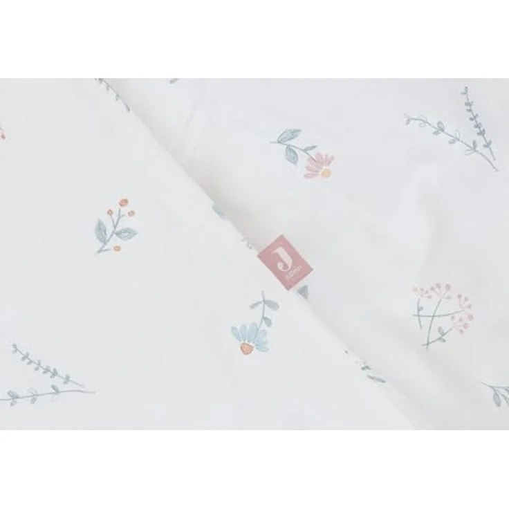 Jollein Kinderbettwäsche Lovely Birds 100x140cm - 100% Baumwolle - Oeko-TEX Zertifiziert - Babybettwäsche mit Kissenbezug - Bettwäsche Set – Bild 2