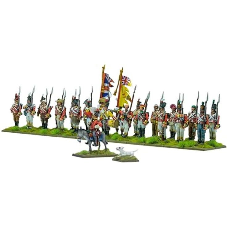 Warlord Games O'er The Hills And Far Away (British Peninsular Veterans) – Miniaturen im Maßstab 28 mm aus feinstem Warlord Resin für napoleonische Tisch-Kriegsspiele, erforden Montage und Lackierung – Bild 3