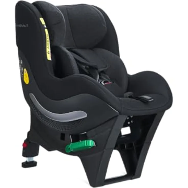 Avionaut Sky AirFlow, Reboard Kindersitz (0-25 kg) mit AirFlow-Polsterung, schwarz