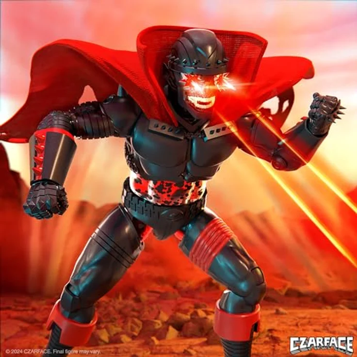 Super7 Czarface ULTIMATES! Wave 02, Actionfigur Czar Noir mit austauschbaren Köpfen, Händen und Zubehör, 17,8 cm – Bild 5