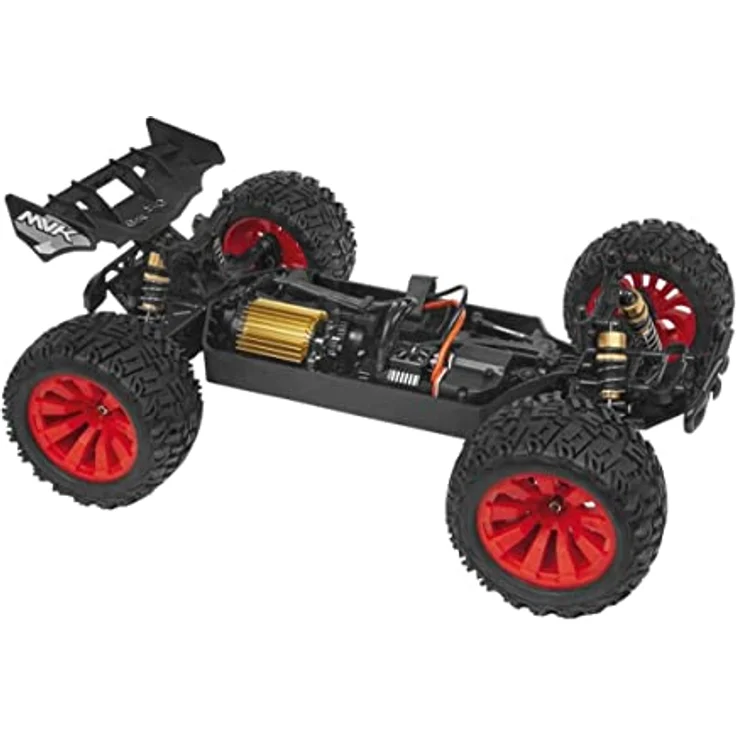 Maverick Quantum+ XT Flux 3S 1/10 4WD Stadium Truck - Red Brushless 1:10 RC Modellauto Elektro Trugg – Bild 4