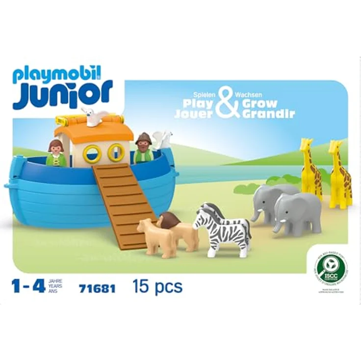 Playmobil® Konstruktions-Spielset Meine Mitnehm-Arche Noah (71681), JUNIOR, (15 St), Made in Europe - Preisvergleich – Bild 5