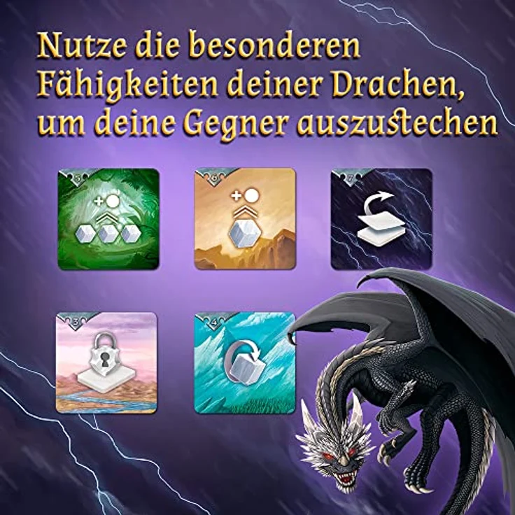 Trefl 2402 The Book of Dragons, Würfelspiel – Bild 6