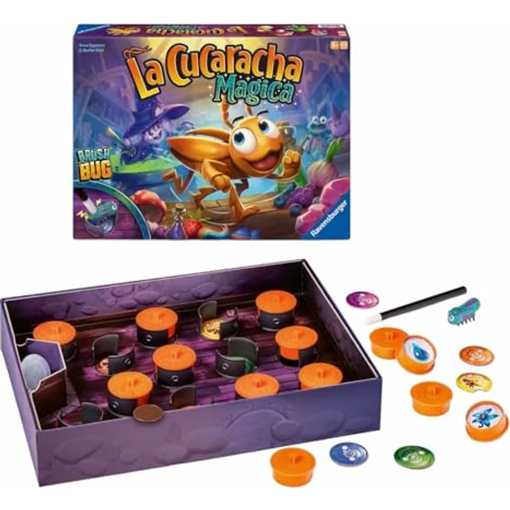 Ravensburger La Cucaracha Magica, Kinderspiel Brettspiel für magische Action, hochwertig – Bild 2