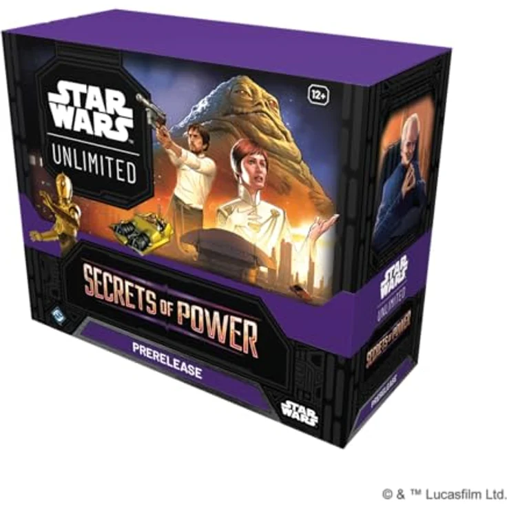 Asmodee Star Wars: Unlimited Trading Card Game - Secrets of Power Pre-Release Box, 6 Booster Packs, exklusive Promo-Karten, für 2+ Spieler, ab 12 Jahren, Englisch – Bild 2