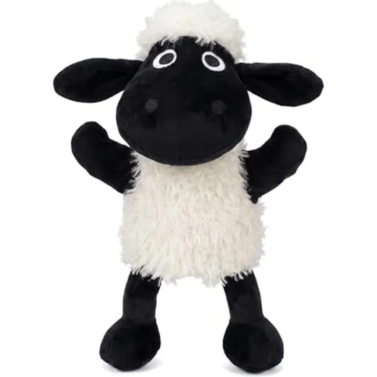 LOMTRATS Tier-Handpuppen Set, 4-teilig inklusive Wolf, Tiger, Löwe, Affe, perfekt für Geschichtenerzählen und Vorschule, ca. 30 cm groß, aus PP-Baumwolle – Bild 1