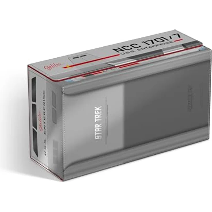 Ultimate Guard Squaroes Collectors Case Shuttlecraft Galileo, Aufbewahrungsbox für bis zu 8 Squaroes-Boxen, widerstandsfähiges Xenoskin-Material mit Magnetverschluss – Bild 5