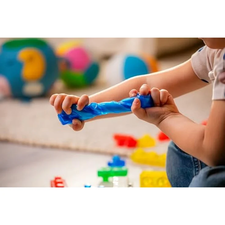 Jelly Blox Newbie Kit, Bauspielzeug mit 11 sensorischen Bausteinen für Kinder ab 2 Jahren, leicht zu reinigen – Bild 4