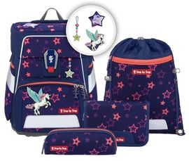Step by Step Schulranzen-Set Space Shine „Pegasus Night Nuala“