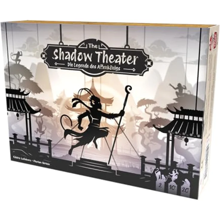 Space Cowboys, The Shadow Theater, Worker-Placement-Spiel für 2 Spieler, ab 10+ Jahren, 20 Minuten, Deutsch – Bild 3