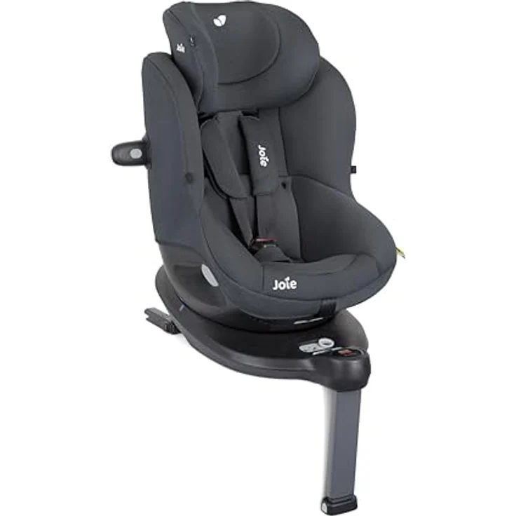 Joie Reboarder-Kindersitz i-Spin 360, rückwärtsgerichtet ab Geburt bis 4 Jahre (40 - 105 cm), mit Isofix-Basis & Sitzverkleinerer, Thyme – Bild 4