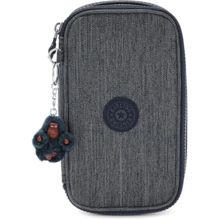 Kipling 50 PENS, Mittelgroßes Federetui für bis zu 50 Stifte, wasserabweisend, Marine Navy (Blau) – Bild 1