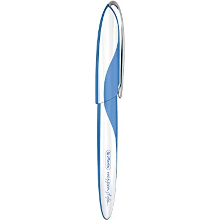 Herlitz Füllhalter my.pen Color Blocking, für Rechts- und Linkshänder geeignet, blau – Bild 4