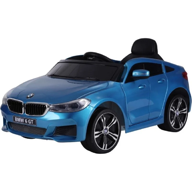 schnaeppchenmeile-online Kinder Elektroauto BMW 6 GT 12v, LED + FB+ Audio Modul, blau