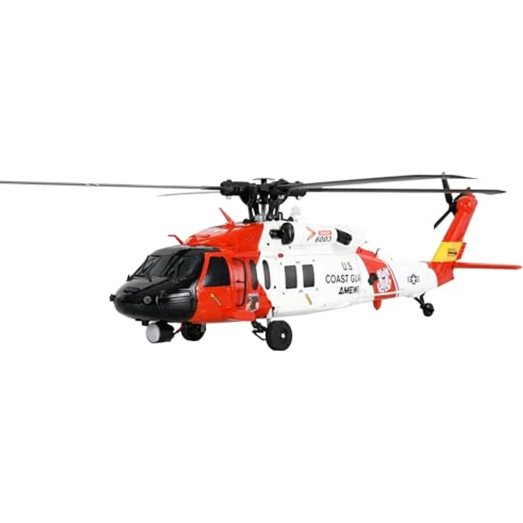 Amewi UH60 Black Hawk Coastguard Helikopter, 1:47 RTF mit Brushless-Direktantrieb und neuem Stabilisierungssystem – Bild 3