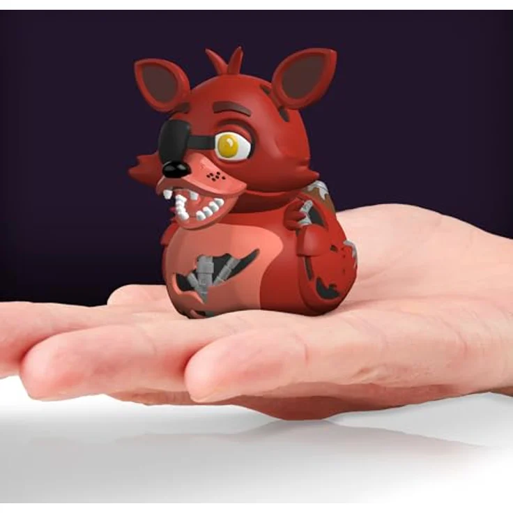 TUBBZ Mini: Five Nights at Freddy's - Foxy Cosplaying Rubber Duck Vinyl Figure, Mini-Badewannenspielzeug, 5 cm, entdecke die Welt der Cosplay-Enten – Bild 2