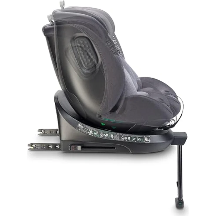 BabyGo Autokindersitz Move 360 I Size, 360-Grad-Rotation, Full Side Protection, für Körpergröße von 40-150 cm – Bild 6