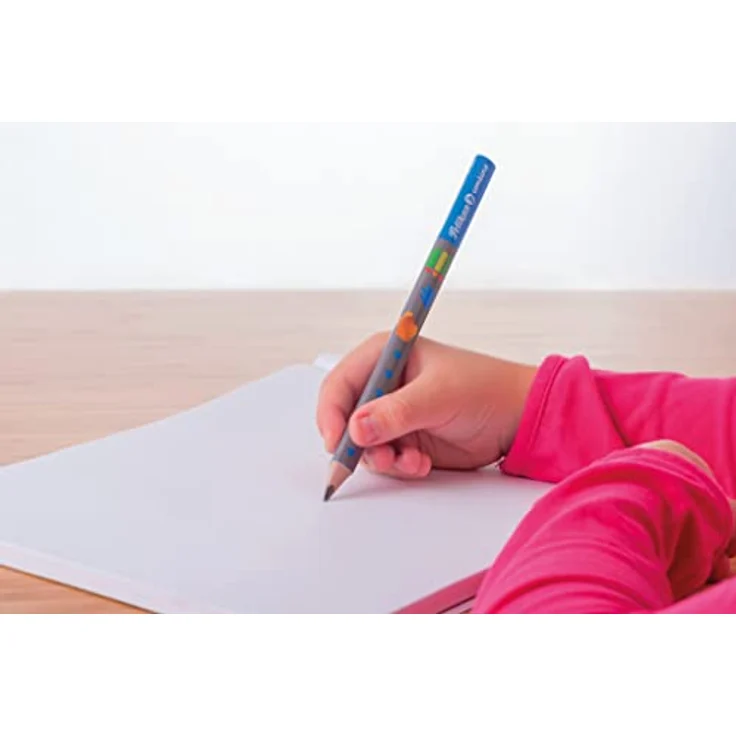 Pelikan Combino Anspitzer Starterset, 3tlg. mit Schreiblernbleistift B, Doppeldosenanspitzer und Radierer, Farbe blau – Bild 6