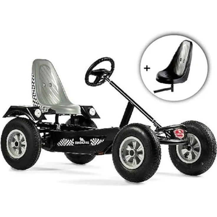 DINO CARS Gokart Sport BF3 Grau