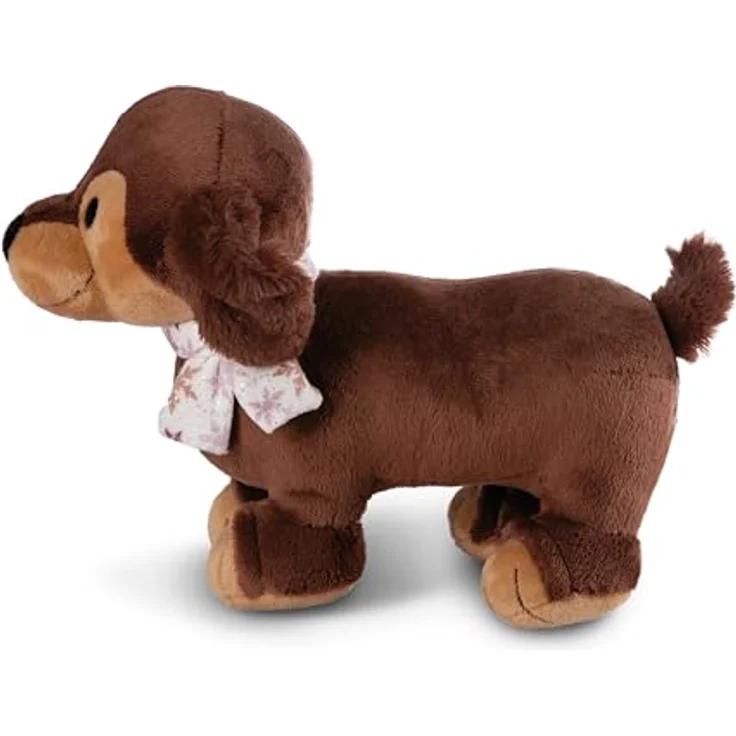 NICI Kuscheltier Dackel Skida 22 cm – niedliches Stofftier aus weichem Plüsch zum Kuscheln und Spielen, braun – Bild 2