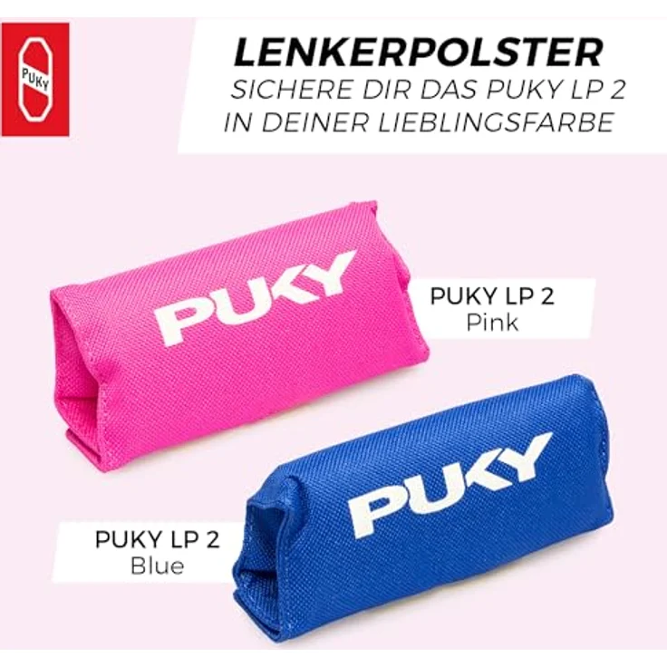 Puky Lenkerpolster für Laufräder, Dreiräder und Scooter pink – Bild 8