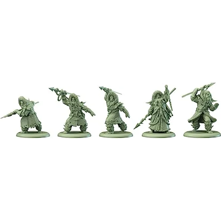 Cmon A Song of Ice & Fire - Frozen Shore Hunters, Miniaturen-Erweiterung für Tabletop-Spiel mit 13 Figuren, Freies Volk Fraktion – Bild 7