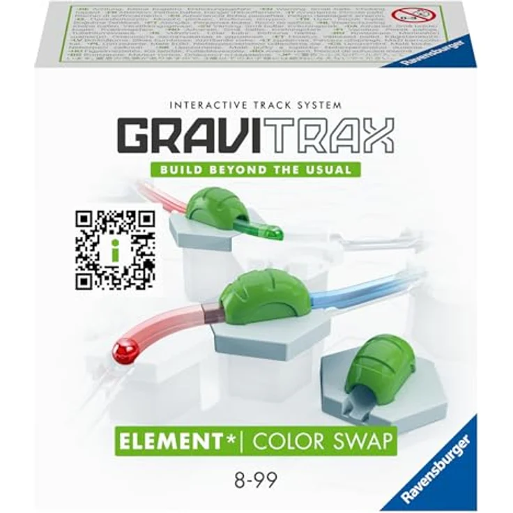 Ravensburger GraviTrax Element Color Swap - Zubehör für das Kugelbahnsystem. Kombinierbar mit allen GraviTrax Produktlinien, Starter-Sets, Extensions & Elements, Konstruktionsspielzeug ab 8 J. – Bild 2