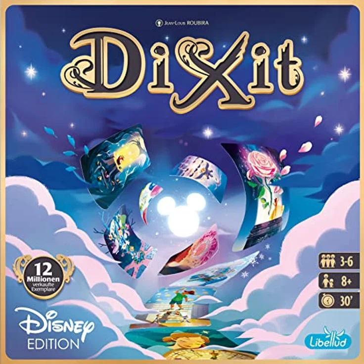 Libellud | Dixit: Disney Edition | Familienspiel | Kartenspiel | 3-6 Spieler | Ab 8+ Jahren | 30 Minuten | Deutsch – Bild 2