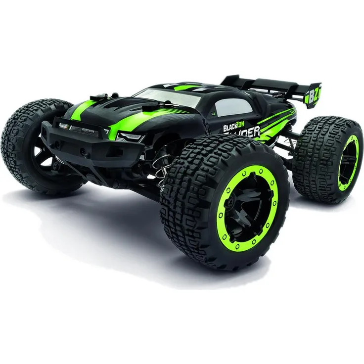 Blackzon Slyder ST Turbo 1/16 4WD 2S Brushless RC Monstertruck, grün, bis zu 34 km/h, wasserdicht, RTR Ready-to-Run