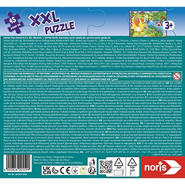 XXL Puzzle Dinosaurier – Bild 2